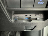 ETC車載器付きです。高速道路の料金所もスムーズに通過できます。