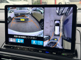 マルチビューカメラのお写真です。駐車が苦手な方でも楽に駐車が行えますね♪
