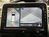 【アラウンドビューモニター】車を上から見下ろしているかのような映像で周囲の状況がひと目で確認、狭い駐車場に駐車するときも安心です♪
