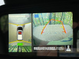 【アラウンドビューモニター】専用のカメラにより、上から見下ろしたような視点で360度クルマの周囲を確認することができます☆死角部分も確認しやすく、狭い場所での切り返しや駐車もスムーズに行えます。