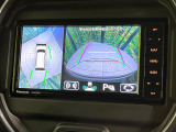 【全方位モニター用カメラ】専用のカメラにより、上から見下ろしたような視点で360度クルマの周囲を確認することができます☆死角部分も確認しやすく、狭い場所での切り返しや駐車もスムーズに行えます。