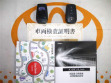 スマートキー付。取扱説明書とメンテナンスノートもあります☆品質評価シート付いてます!トヨタ認定中古車ライト!!
