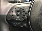 【ステアリングスイッチ】左です。ハンドルから手を離さず、運転に集中したまま手元でオーディオ操作等ができます。