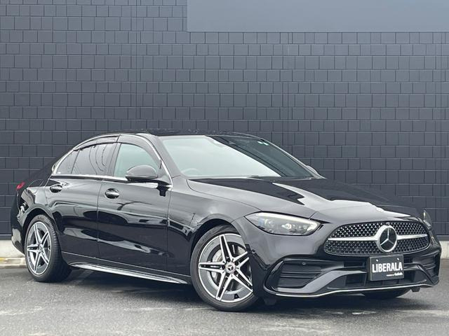 Cクラス C220d アバンギャルド AMGライン 本革シート ワンオーナー