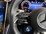 AMGドライブユニットを装備。手元で走行モード操作ができるAMGらしい装備です。