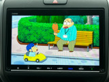 TV付きの車となっております。送迎時の待ち時間などとてもお役に立ちます。