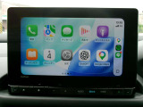 アップルカープレイ搭載でiPhoneと連携します。