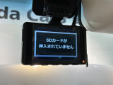 万が一の事故のときもドライブレコーダーがあると安心です。ご利用になる場合は個人情報保護の観点より新品の対応SDカードをお求め下さい。