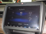 ナビゲーションは純正9インチメモリーナビ(VXM-217VFNi)を装着しております。AM、FM、CD、DVD再生、Bluetooth、音楽録音再生、フルセグTVがご使用いただけます。
