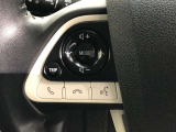 【ステアリングスイッチ】左です。ハンドルから手を離さず、運転に集中したまま手元でオーディオ操作等ができます。