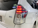 視認性がいいテールランプ。後続車にも存在をアピール。