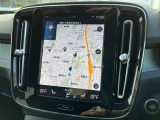 【9インチタッチスクリーン純正HDDナビ】「Apple Car Play」「Android Auto」対応のボルボ先進ナビゲーション「SENSUS」。最新地図データへ無料更新してお渡しします。
