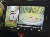 【パノラミックビューモニター】専用のカメラにより、上から見下ろしたような視点で360度クルマの周囲を確認することができます☆死角部分も確認しやすく、狭い場所での切り返しや駐車もスムーズに行えます。