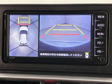 車両の周囲が見える全周囲カメラを装着♪