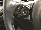 【ステアリングスイッチ】左です。ハンドルから手を離さず、運転に集中したまま手元でオーディオ操作等ができます。