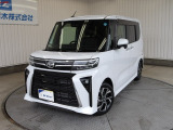 スマートアシスト搭載!普通車も驚きの広々快適室内空間が好評なハイト系軽自動車!スポーティなスタイリングもポイントのカスタムグレード!LEDライト・両側電動スライドドア・ナビ・全方位モニターなどを装備!