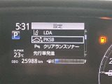 メーター内ディスプレイです。色々な情報を表示する事が出来ます。