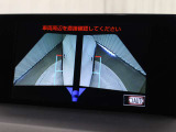 パノラミックビューモニターをサイドモニターに切り替えた時の表示です。