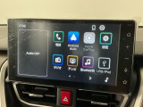 【スマホ連携ディスプレイオーディオ】「Car Play」に対応したアプリを操作可能。電話・地図アプリ・音楽・メッセージ、快適なカーライフを提供します♪
