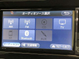 Bluetooth(ブルートゥース)接続機能付き。スマートフォンなどからお気に入りの音楽をワイヤレス再生できます。ドライブがさらに楽しくなりますね。