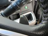 スポーティーな運転が楽しめるパドルシフト搭載車。