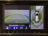 マルチビューカメラシステムです。周囲の状況を多彩なビューでナビ画面に表示します。駐車場や見通しの悪い交差点での安心感を高めます♪