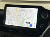 【10.5インチナビ】高級感とインパクトのある大画面ナビを装備。各種オーディオ操作はもちろん、スマホ連携もできる利便性の高いナビです♪