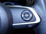 【ステアリングスイッチ】ハンドルから手を離さずに、操作が出来るスイッチです。(現車でのご確認をお願い致します)