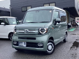 走行距離少ないN-VANターボお探しの方にお勧め♪ボタニカルグリーンのN-VANファン・ターボ入庫しました!元当社試乗車です♪