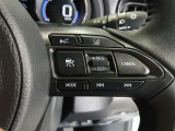 ステアリング右側には、運転支援機能を手元で操作できるスイッチ類を配置しています