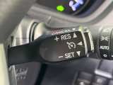 【クルーズコントロール】高速道路もラクラク走行。アクセルを離しても一定速度で走行ができ、長距離運転時の負担を軽減!加速・減速も簡単なスイッチ操作で調整できます。