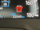 当社、入庫時走行距離は 22549kmです。