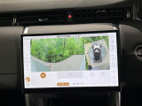 サラウンドカメラ(360&deg;カメラ)『車載のカメラを駆使し、車を真上から見下ろしている映像に変換、センターディスプレイに表示させ、安全な駐車をサポート。縦列駐車や狭い場所への駐車に大きく役立ちます。』