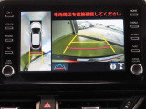 パノラミックビューモニター付きです。全方向の確認ができて安心です。
