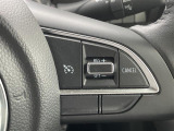 【クルーズコントロール】高速道路で便利な機能です!!アクセルを離しても一定速度で走行ができる装備です。加速減速もスイッチ操作でOKです。