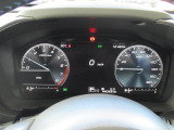 12.3インチフル液晶メーター。運転に必要な情報をわかりやすく表示しています。