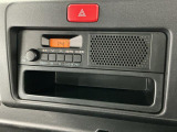 【ラジオデッキ】AM/FM対応!ラジオを聴きながら、運転中もリラックス♪