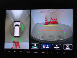 バックガイドモニターを装備しています、車庫入れもラクラクです。パノラミックビューモニターを搭載しています、上からの画像も表示されます。