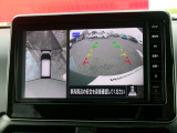 アラウンドビューモニター搭載車です。360度見渡せるカメラで苦手な駐車も安心です。