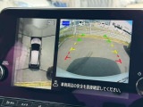 空から見下ろしているかのような視点で周囲を確認できるアラウンドビューモニター!
