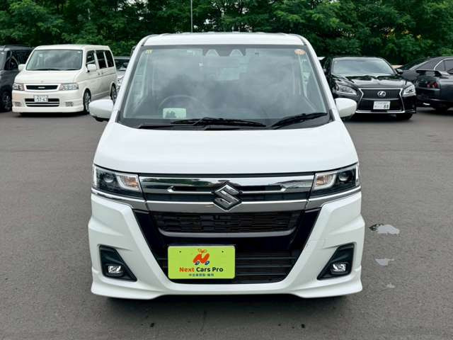 スズキ ワゴンRカスタムZ ハイブリッド(HYBRID) ZX 純正DA 全周囲