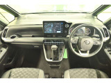 見通しのよいすっきりとした視界で、運転もしやすいです。