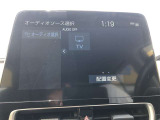 地デジテレビが付いています。出先でも、見たいテレビを見逃さない!