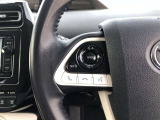 【ステアリングスイッチ】左です。ステアリングから手を離さず、運転に集中したまま手元でオーディオ操作等が出来ます。