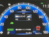 視認性の良いメ-タ-を採用しており、快適なドライブをサポ-トします♪