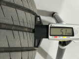 夏タイヤの残り溝は5.1mmです。スリップラインからは3.6mmとなっております。