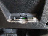 ETC車載器付きです。高速道路の料金所もスムーズに通過できます。