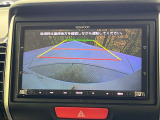 【バックカメラ】駐車時に後方がリアルタイム映像で確認できます。大型商業施設や立体駐車場での駐車時や、夜間のバック時に大活躍!運転スキルに関わらず、今や必須となった装備のひとつです!