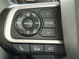 ステアリングスイッチでカメラ切り替えや電話応答可能です!