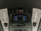 運転席天井部のサテライトスイッチです。